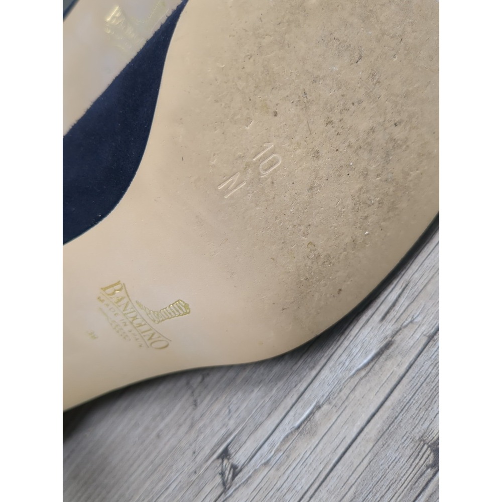 Bandolino Heels‎ Amica Navy Suede Sz 10 N - Picture 7 of 10
